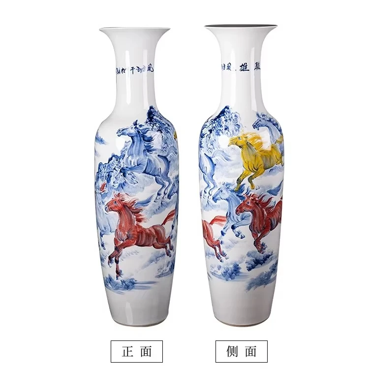 藍釉開片八方鉢 盆栽 多肉菖蒲盆栽 植木鉢 景德镇 装饰品 工艺品 置物