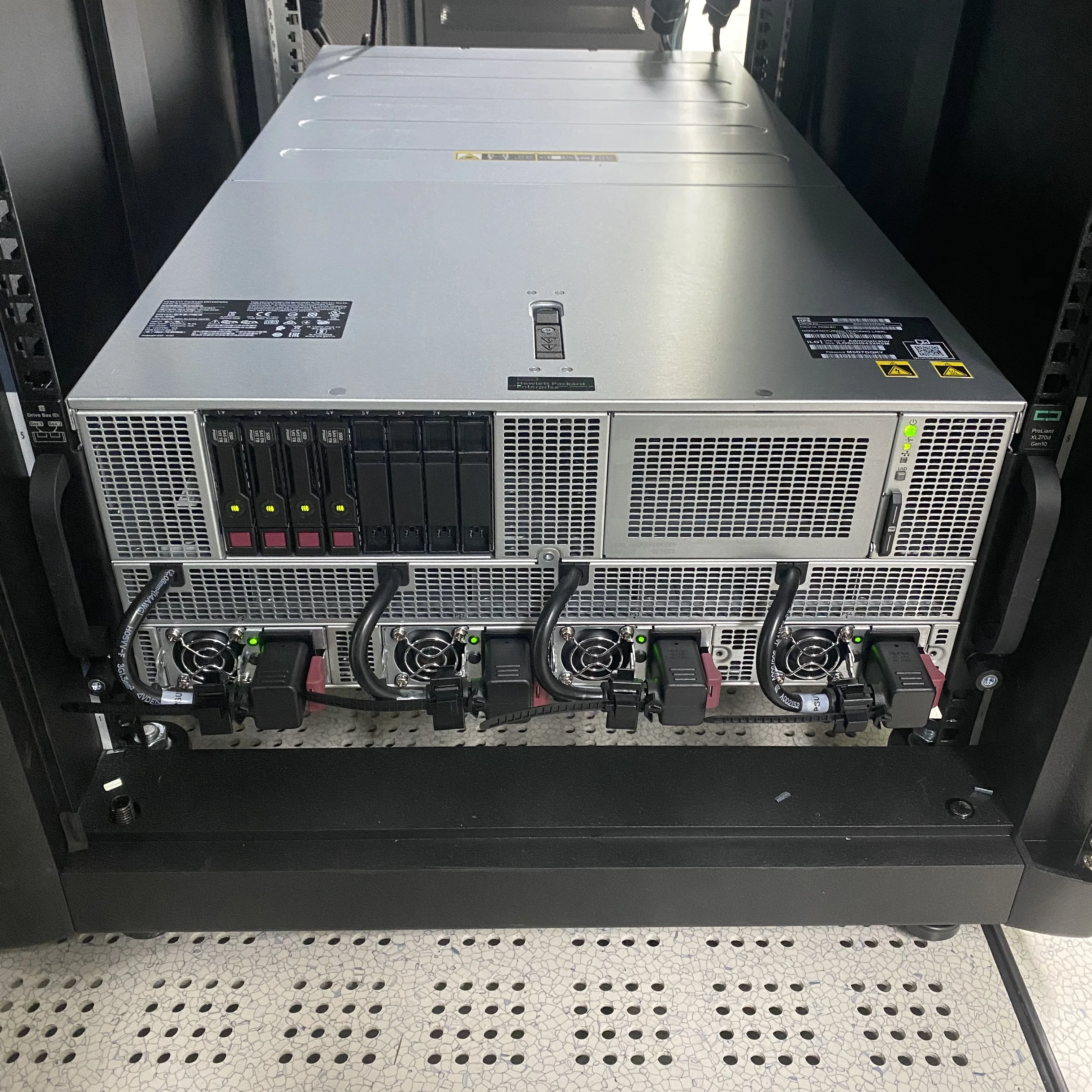 New Hpe Apollo 6500 Gen10 Plus System Xl645d Gen10 Plus Epyc 7532