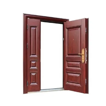 Simple durable Super saving energy Ordinary window and door water proof Residence sale latest teak wood door design