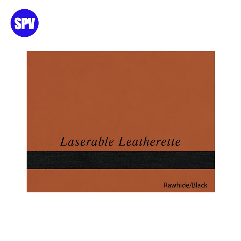 12X24" Copper/Black Laser Leatherette Safe Blanks Laserable Leatherette 1.78mm Thick Sheets details