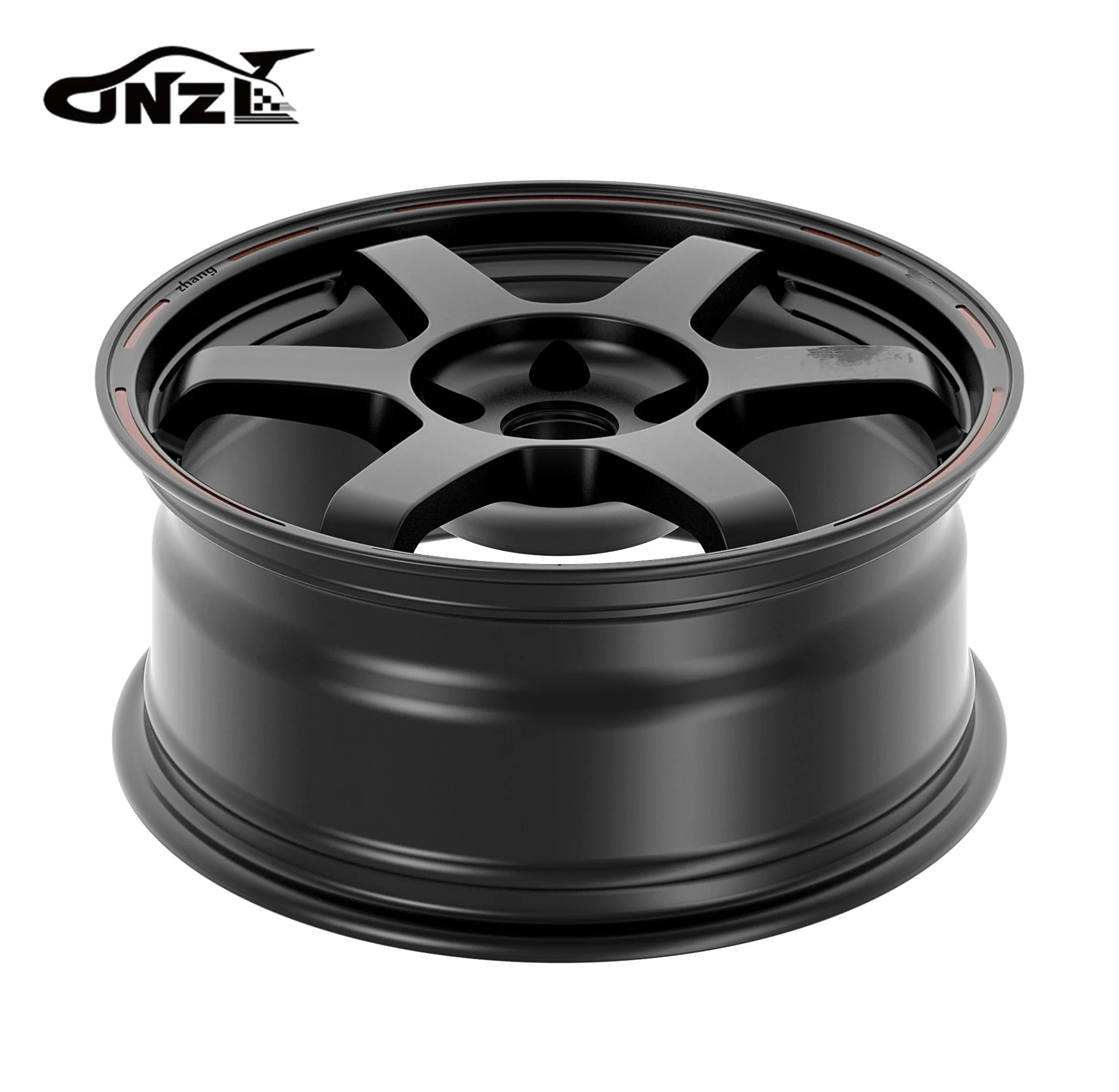 Zhenlun 17 Inch Jdm Wheels Modified Model 5*114.3 Matt Black