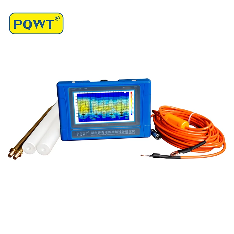 PQWT TC500 Deep Groundwater Finder Automatic Mapping Long Range Underground Water Detector 500m