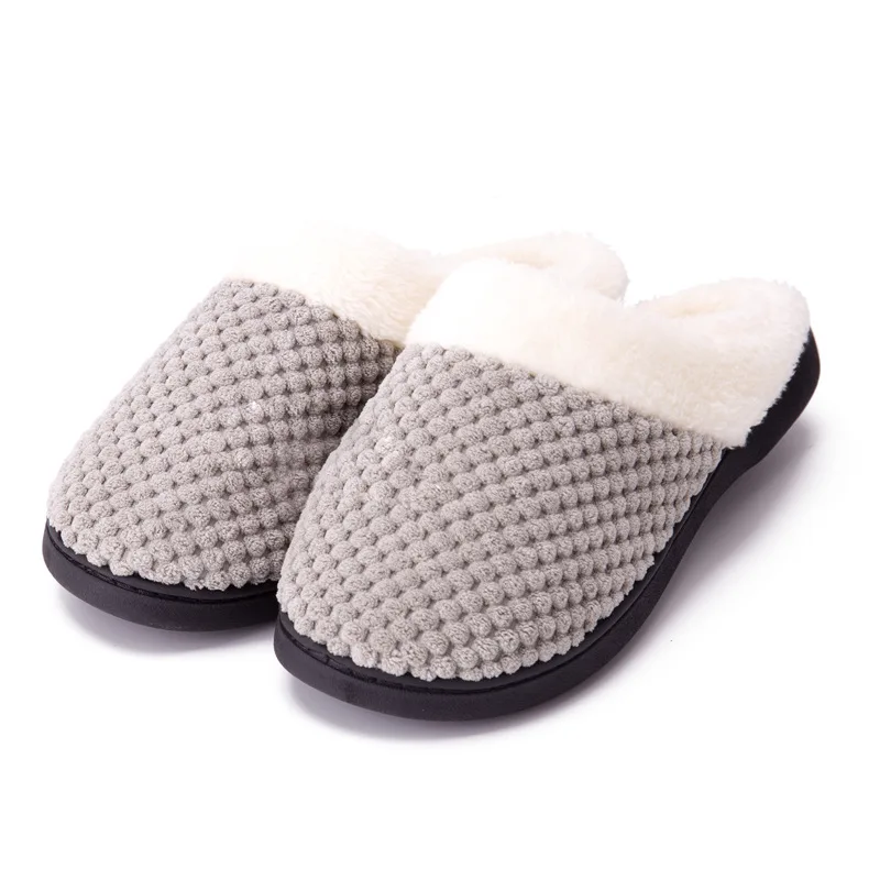 Ladies House Slippers Memory Foam Slippers for Women Comfortable Warm Cosy Non Slip Indoor Outdoor Home Slippers