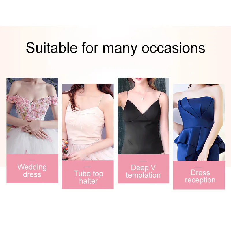 Strapless Backless Invisible Silicone Bra for Wedding Dress| Alibaba.com