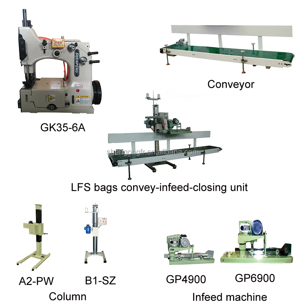 Shenpeng Lfs2500 Industrial Bag Closer Machine Unit Buy Bag Closer