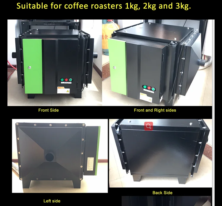 Electrostatic Precipitator Kitchen Exhaust Electronic Smoke Filter For