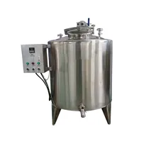 New Design 150L Tomato Pasteurizer Machine with Mixing Tank Used Steam Water Sterilization Milk Juice Beer Egg Farm Industries