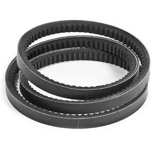 T Type Variable Speed Drive Rubber Pulley V Belt Cogged Raw Edge V Belt