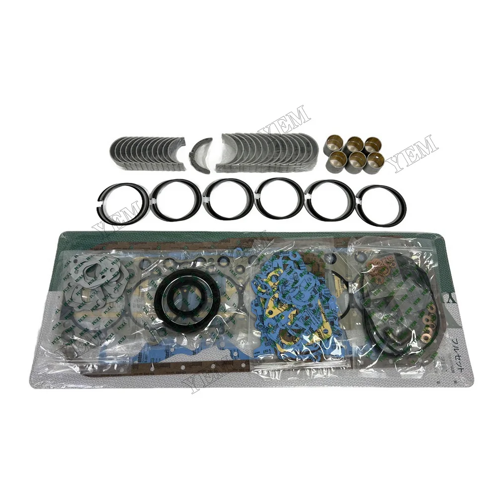 6BG1 Overhaul Re-ring Kit Engine Parts Fits for Isuzu Standard Size Engine Parts 2