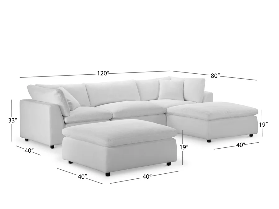 Tianhang Furniture Factory Direct Selling Sofa Bed Down Filled