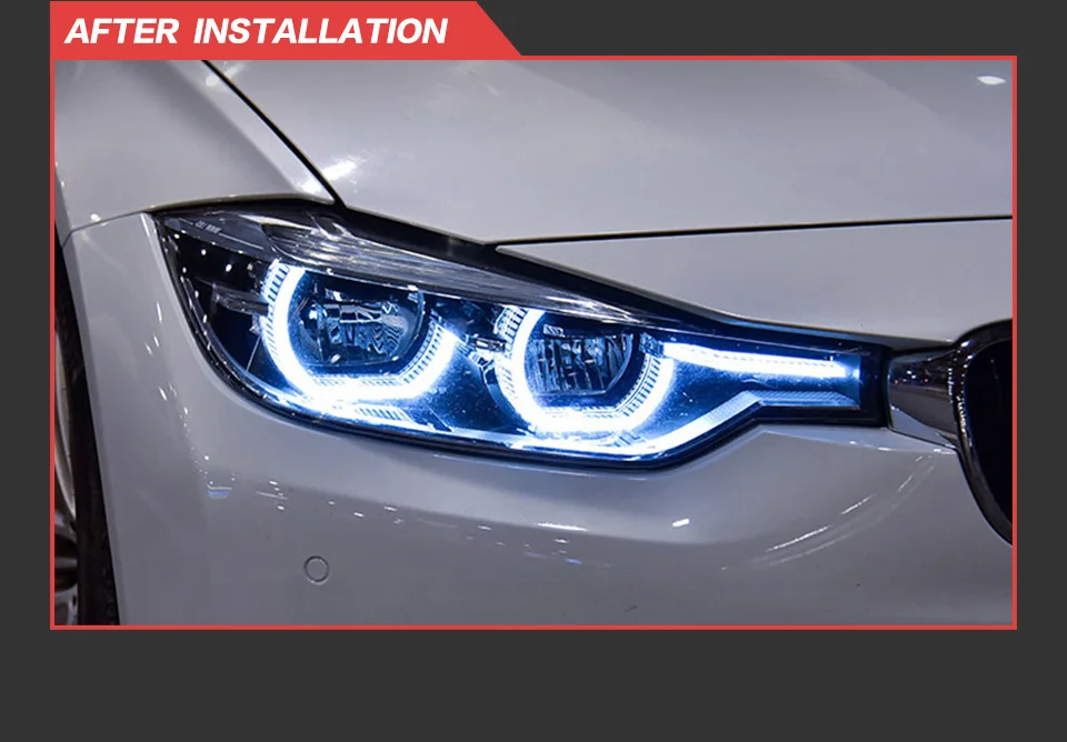 Car Lights For Bmw F30 Headlight Projector 2013-2018 F35 318i 320i 325i ...