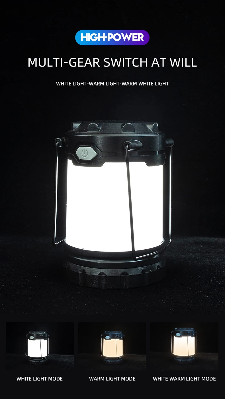 Outdoor MINI USB Battery Operated Rechargeable Camping Lamp lantern Portable LED Solar Camping Lights desk lamp factory