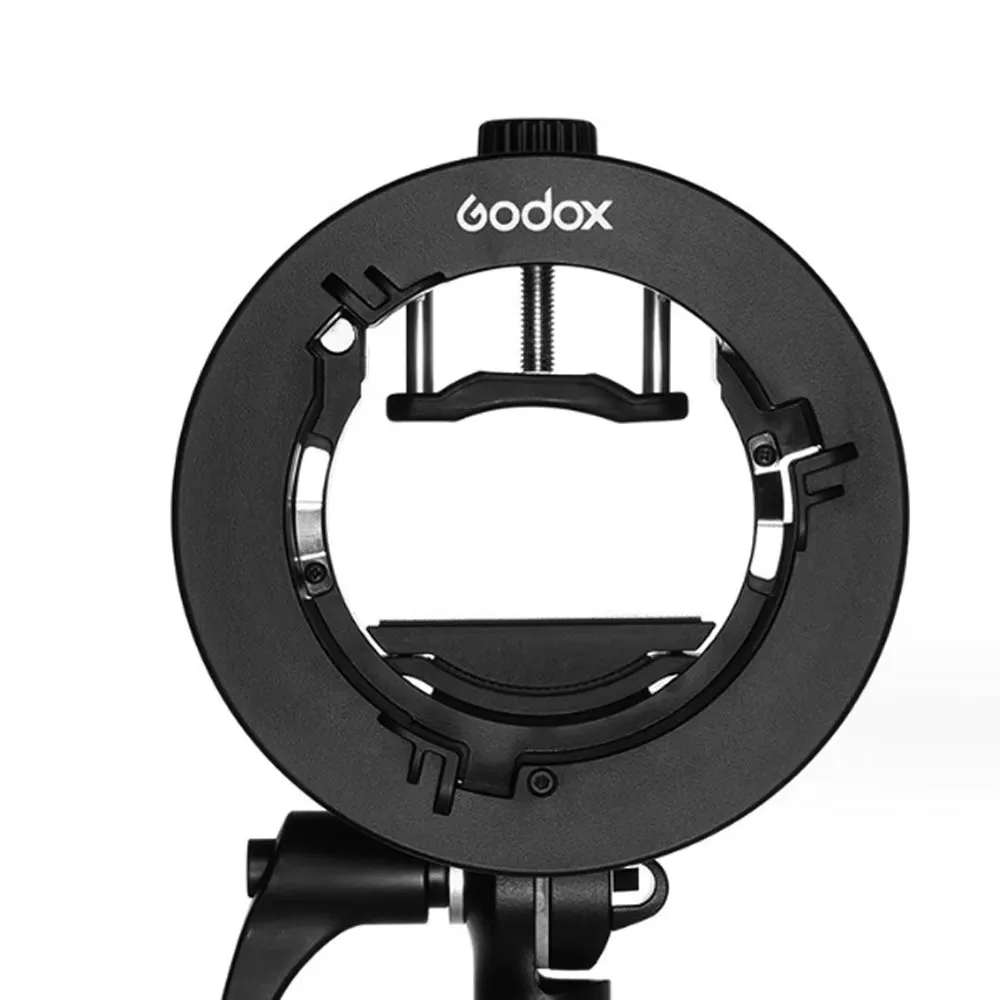 Godox S2 Speedlite Bracket Bowens Mount Holder For Speedlite Flash Snoot Softbox Honeycomb Reflector Umbrella(Godox S-Type Upgrade Version) | Guatemala