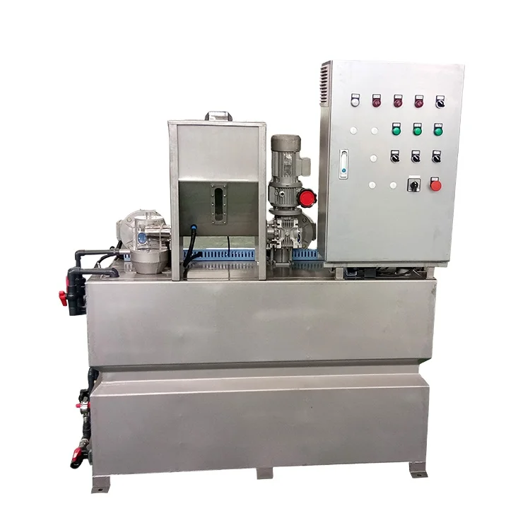 China Factory Mixing Tank Batch System Automatic Polymer Dosing Unit Flocculation Tank