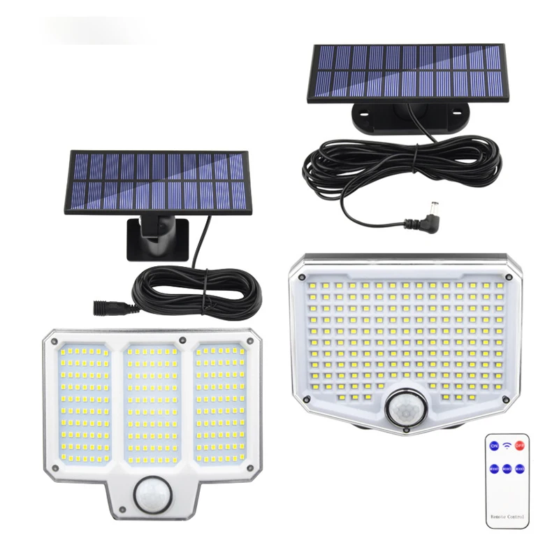 Split Sunlight Motion Sensor 3Modes Waterproof Lampara Solar Wall Light ...