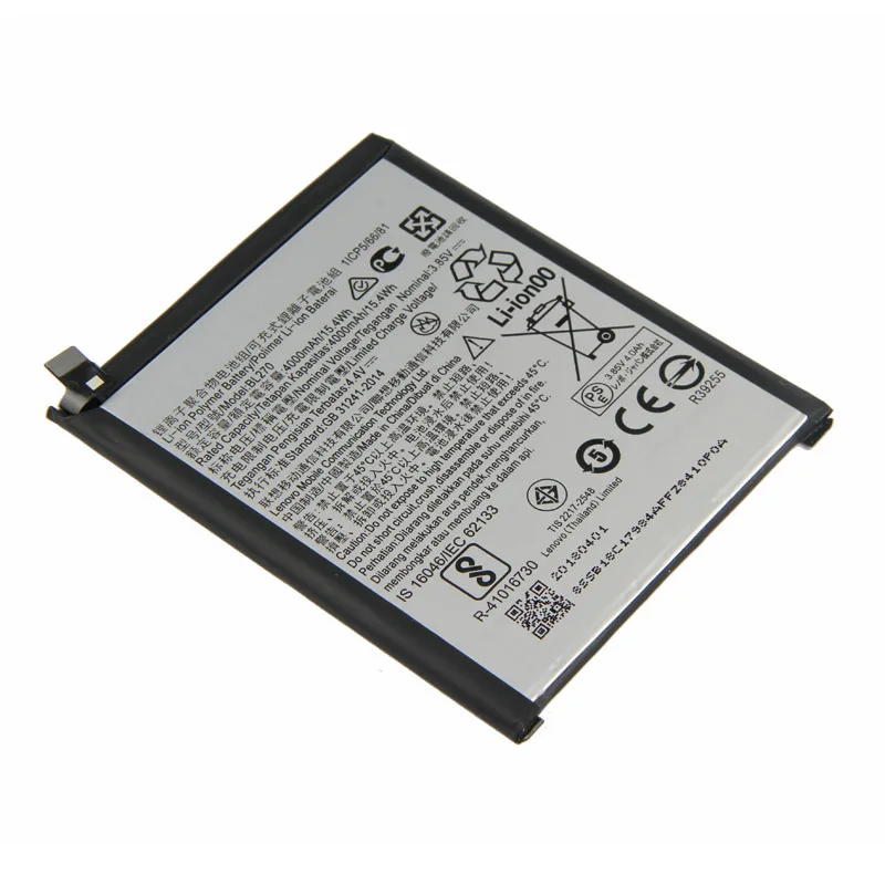 4000mah BL270 Battery for Lenovo K6 Note K8 Note