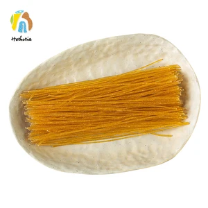 Free Sample Organic Gluten-Free Spaghetti Pasta Dried Carrot Konjac Noodles Low GI Customized Shirataki Foods Box Bulk Bag
