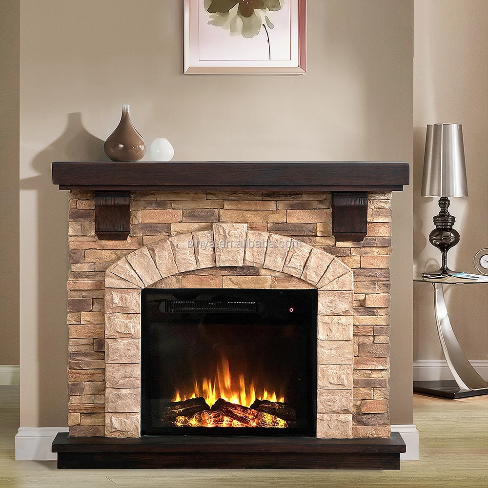 Electric Fireplace, 1500W, MGO - detail 4