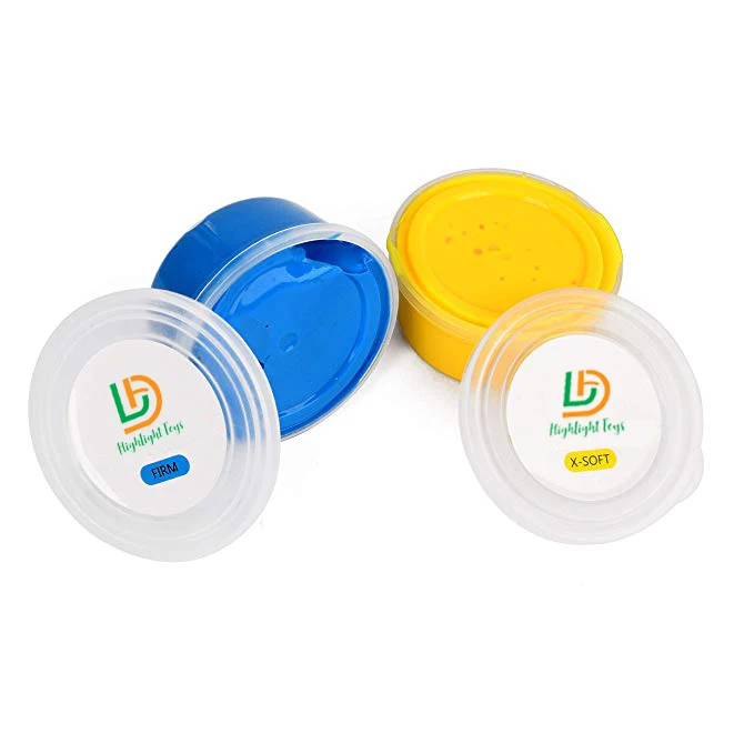 Therapeutic Exercise Putty for Occupational Therapy Stress-Relieving Finger & Hand Grip Strength Exercise Playdough & Slime Tool