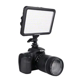 YELANGU LED204  Camera Light Video Shootng Photographic Light with Bi-color and Stepless Dimming for Dslr