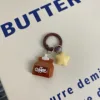bag-coffee shop key chain
