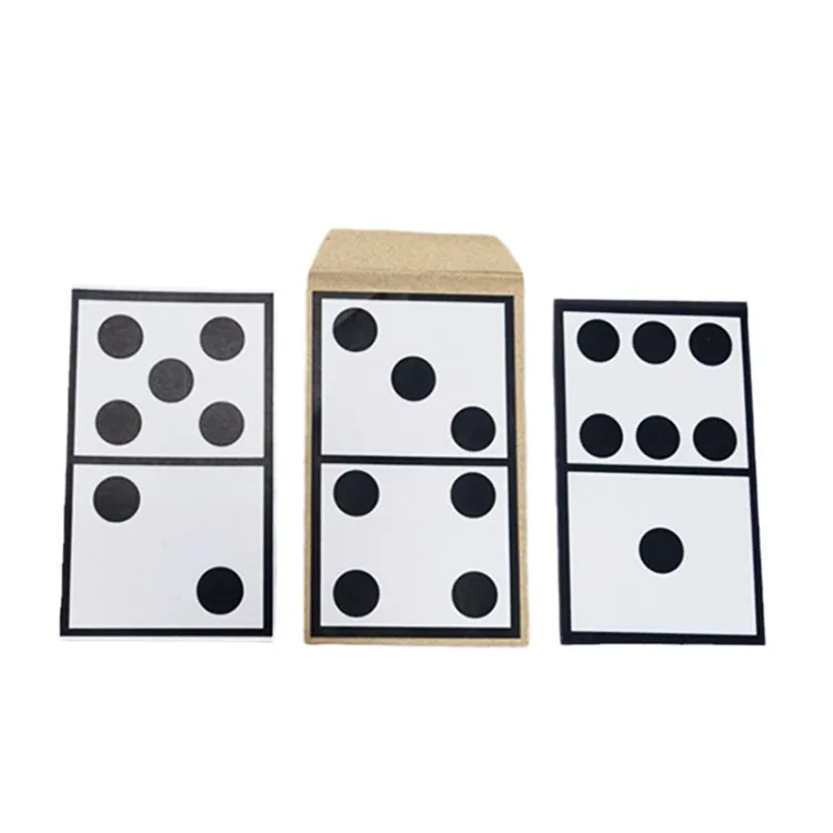 Professional Magic Card Pridiction Dot Move Dot Copy Dots With Envelope Magic Tricks