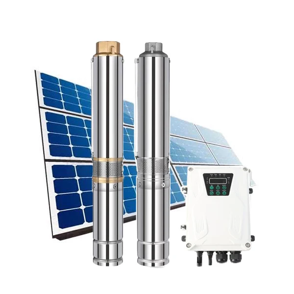 Big Flow Dc48v Brushless 95m Head Submersible 1hp Solar Borehole Deep Well Water Pump With Solar 1110