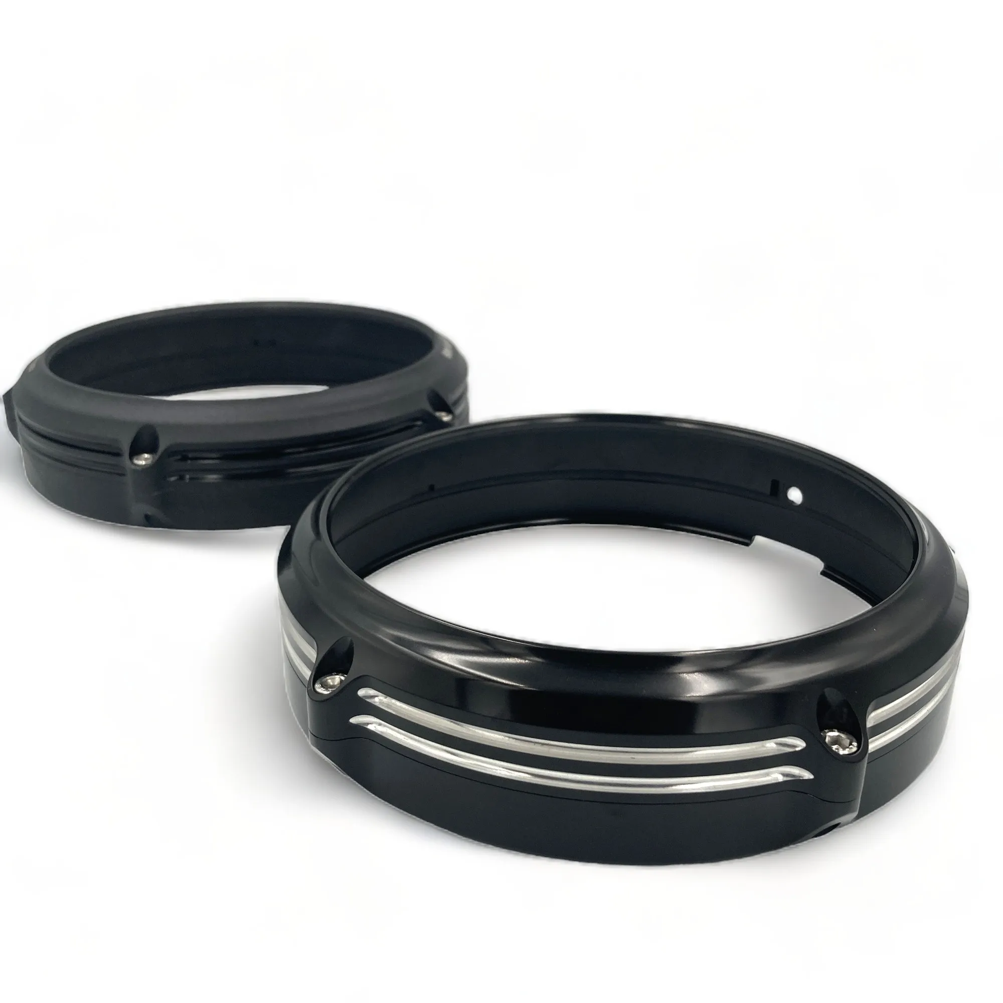 Made In Taiwan Motorcycle Parts CNC Aluminum Front Headlight Outer