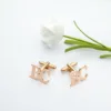 Or rose 1 paire