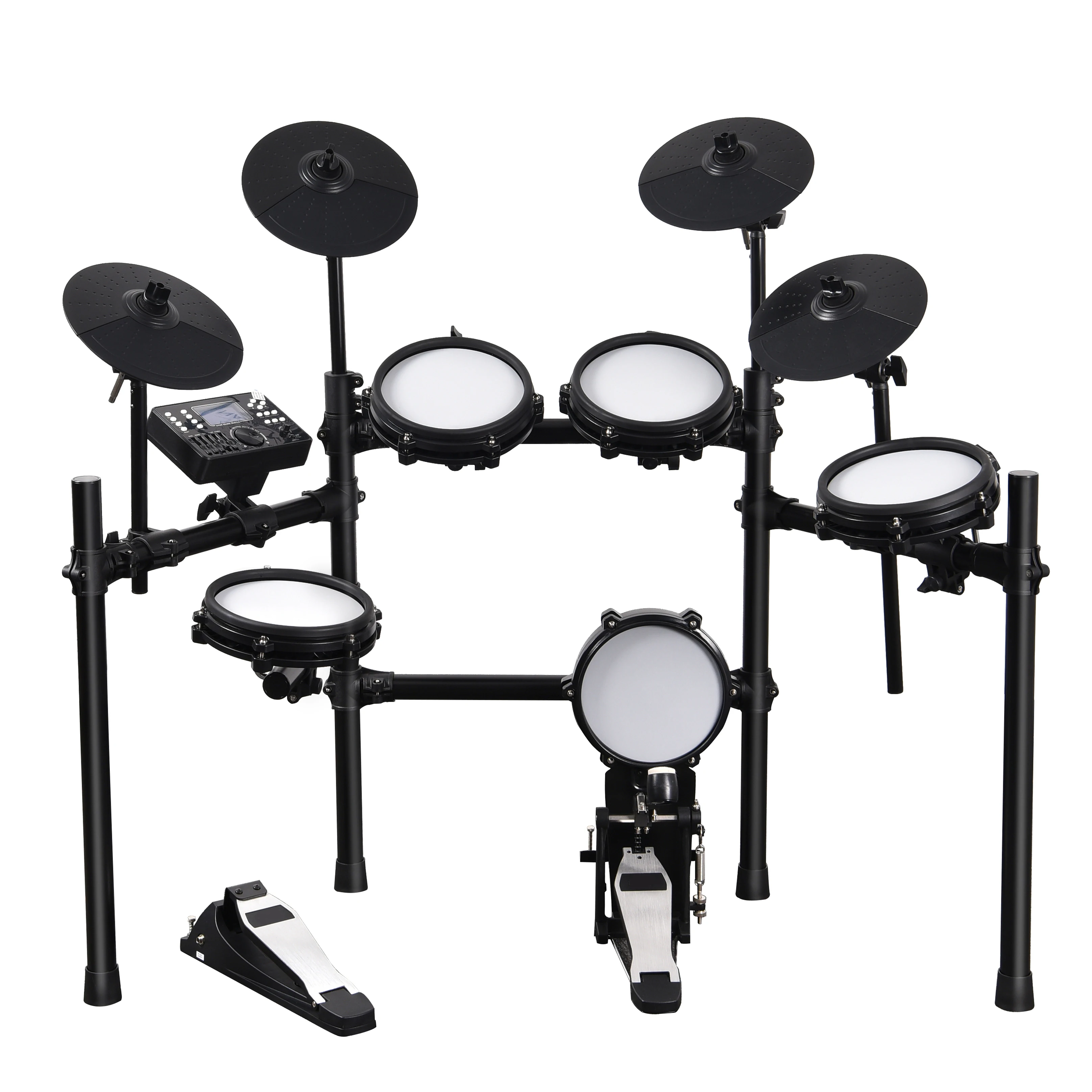 Drum Module Percussion 5 Drums 4 Cymbals Double Pedal Electronic Drum Set -  Buy Electronic Drum,Drum Set,Drum Module Product on Alibaba.com