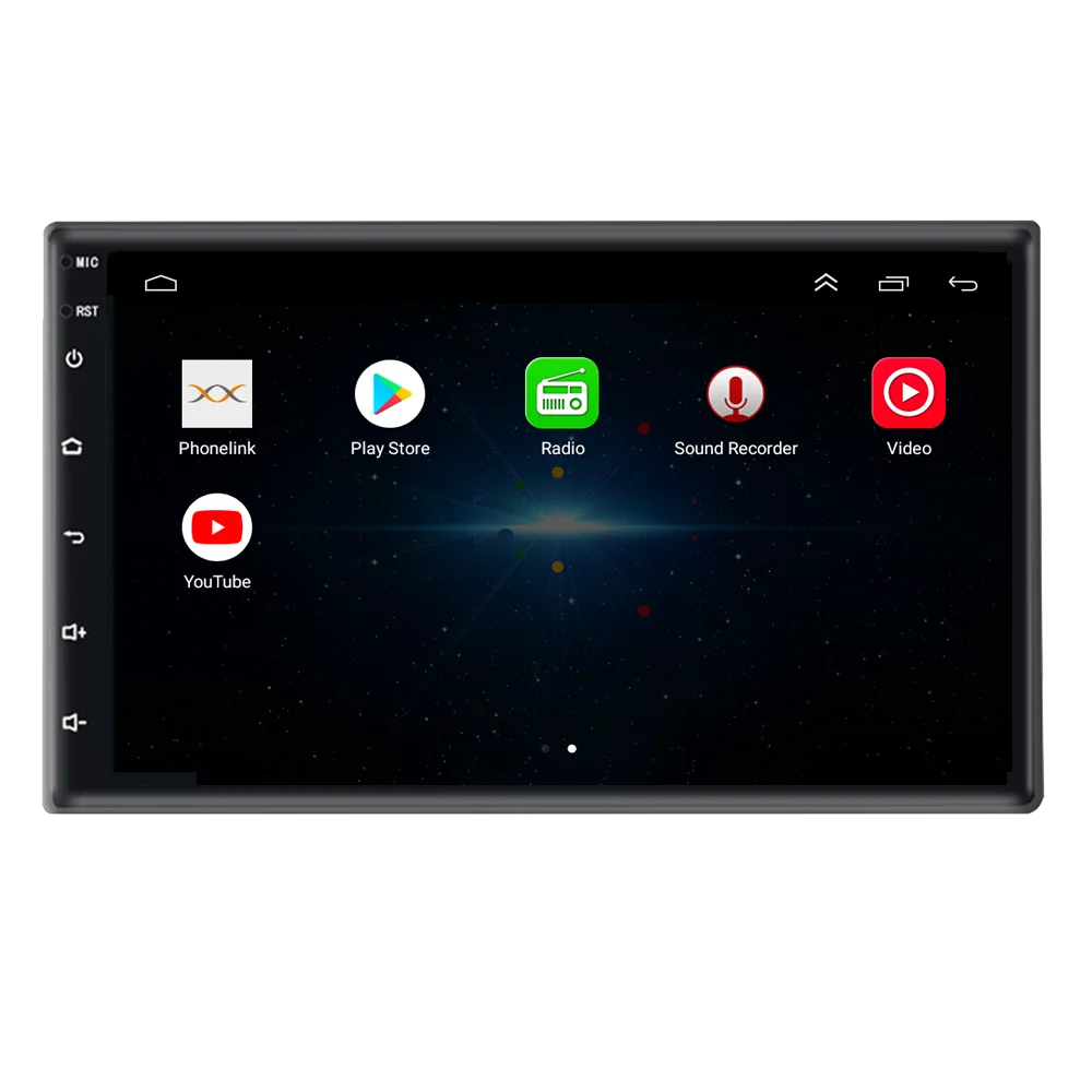Universal Android Car Radio 2 Din 7inch GPS Navigation Stereo Radio Autoradio Car Multimedia Player With Rear Review Camera