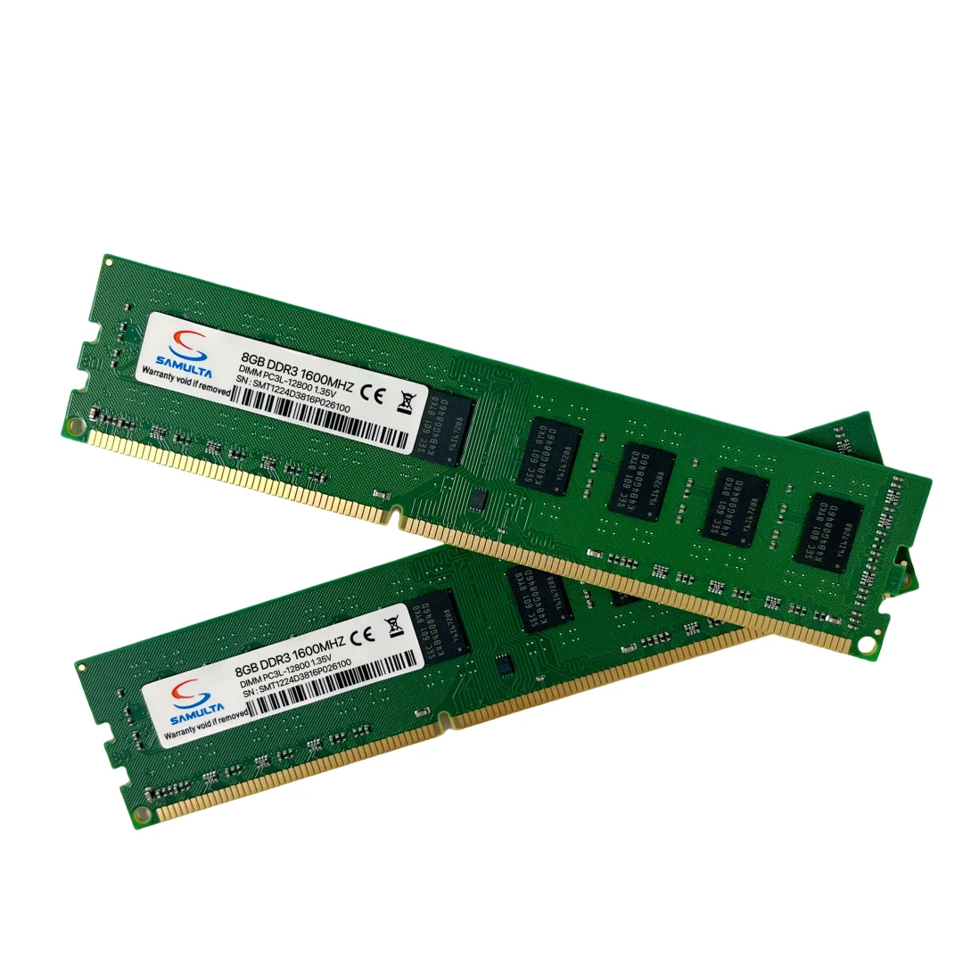 Original DDR3 4G/8G Desktop PC Ram Memory 1066/1333/1600MHz PC3 10600 12800 DIMM 288PIN RAM