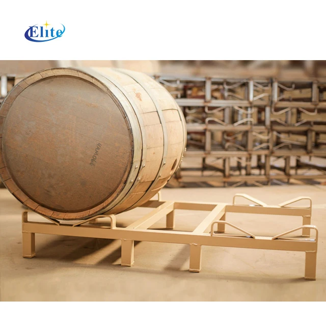 Stacking Warehouse Storage Pallet Metal Racks for Storage Wine Barrel Racks
