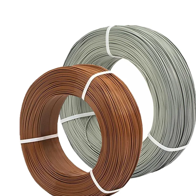 High Temperature Wire 200C 600V Heating Wire UL11486 Silver Copper Cable PTFE Coated Electrical Supplies