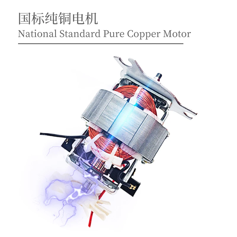 Happy Partner 6 1 Electric Blender Food Mixer Homemade Peanut Butter Knob Controls Plastic Container Essential Hotels Households