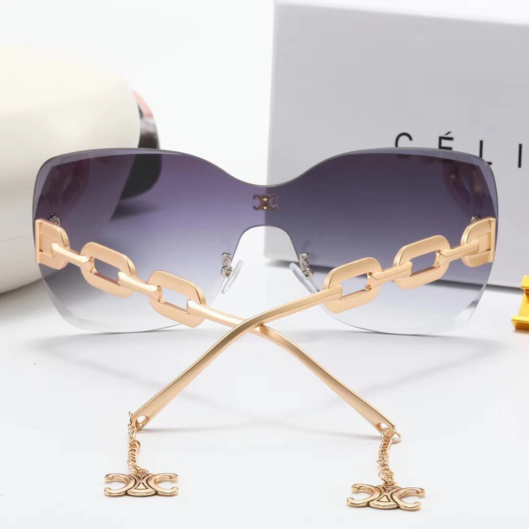 Light Shade Sunglasses Mp881 Wholesale Brand Designer Metal Chain