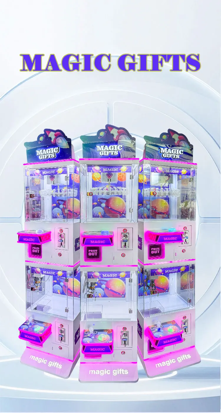 FunPark High Quality Coin-Operated Arcade Games Machines Prize-Grabbing Claw Clip & Card Gifts Fun Prize-Grabbing Experience details