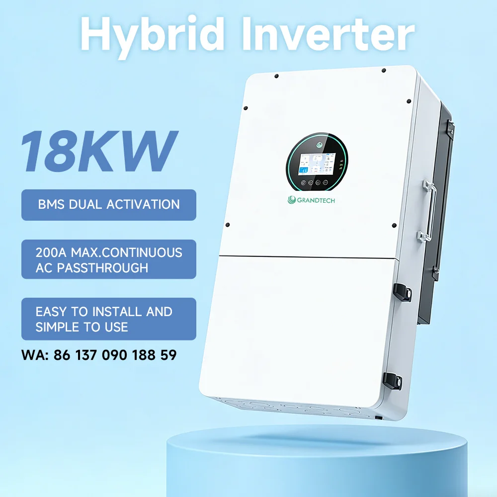 Фабрички произведени хибридни соларни инвертори од 8 kW, 12 kW, 10 kW, 18 kW, 16 kW и 15 kW, нискочестотен инвертор со разделена фаза за домаќинства, со 48 V и 120 V излез