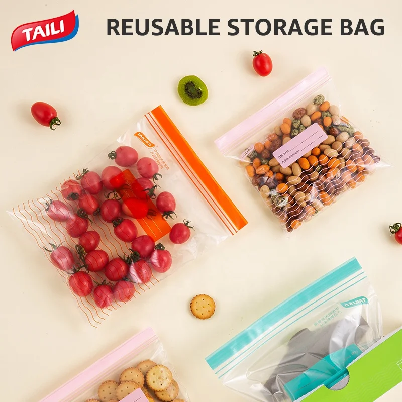 Big Vacuum bags for Food Storage With Pump Reusable Vacuum Sealer Food  Packages Kitchen Organizer 20pcs/set Plastic wrap - AliExpress