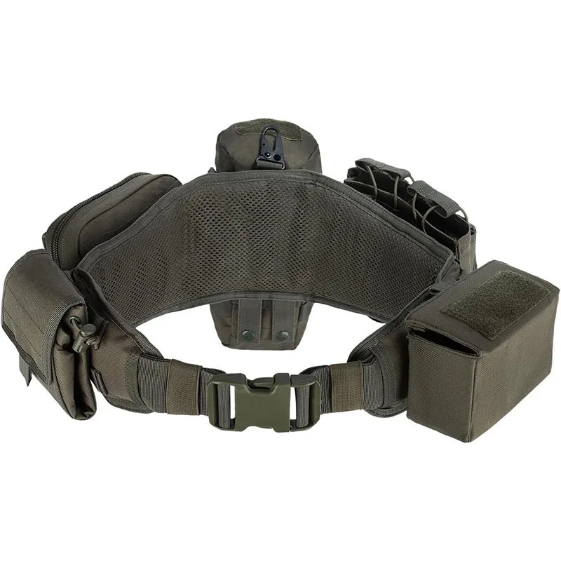Adjustable Premium Tensile Strength Field Adventure Outdoor Work Tactical Battle Belt Camping Outdoor Hunting Duty Belt