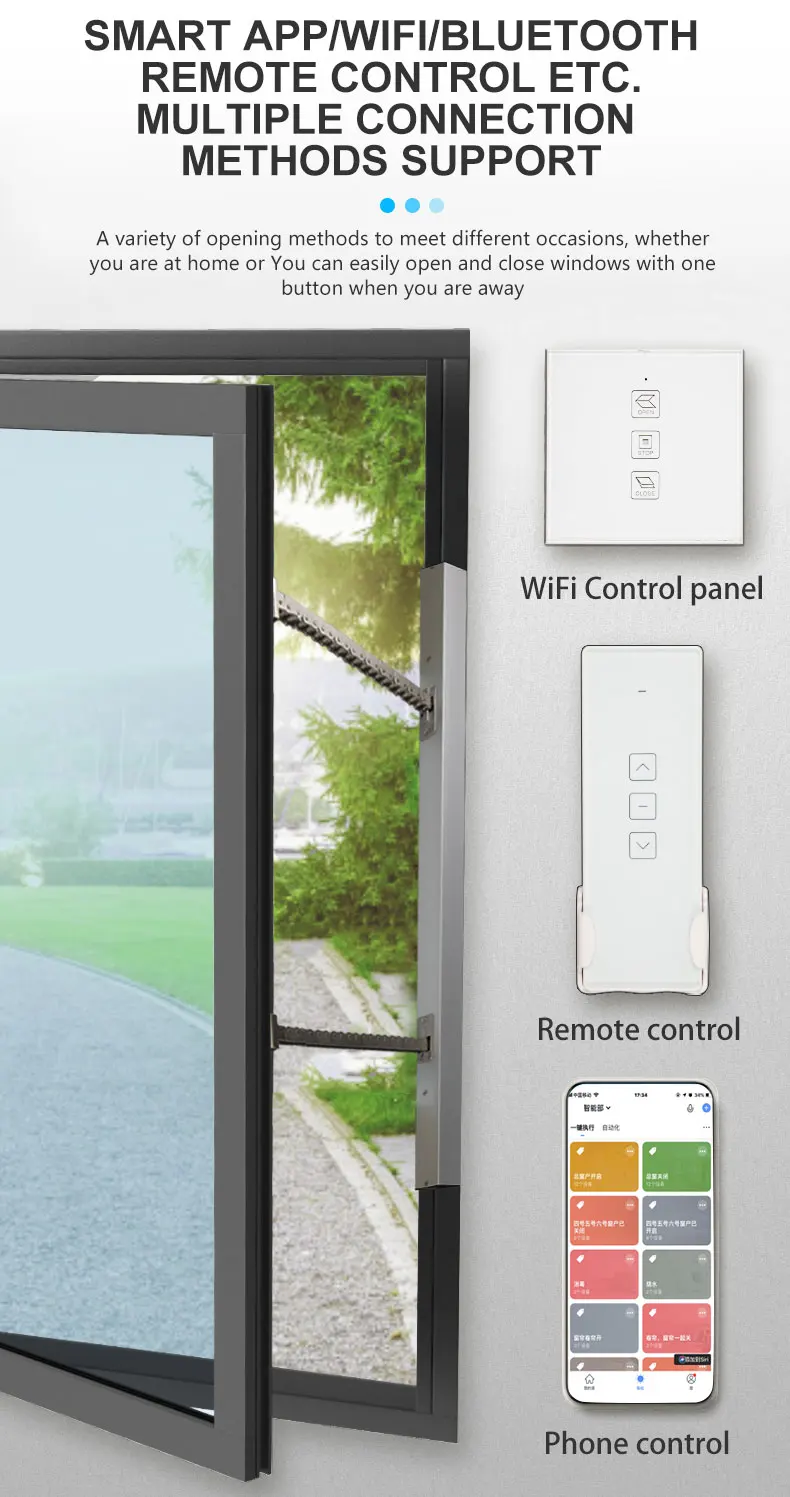 Automatic Double Chain Window Opener Intelligent Control Window Opener ...