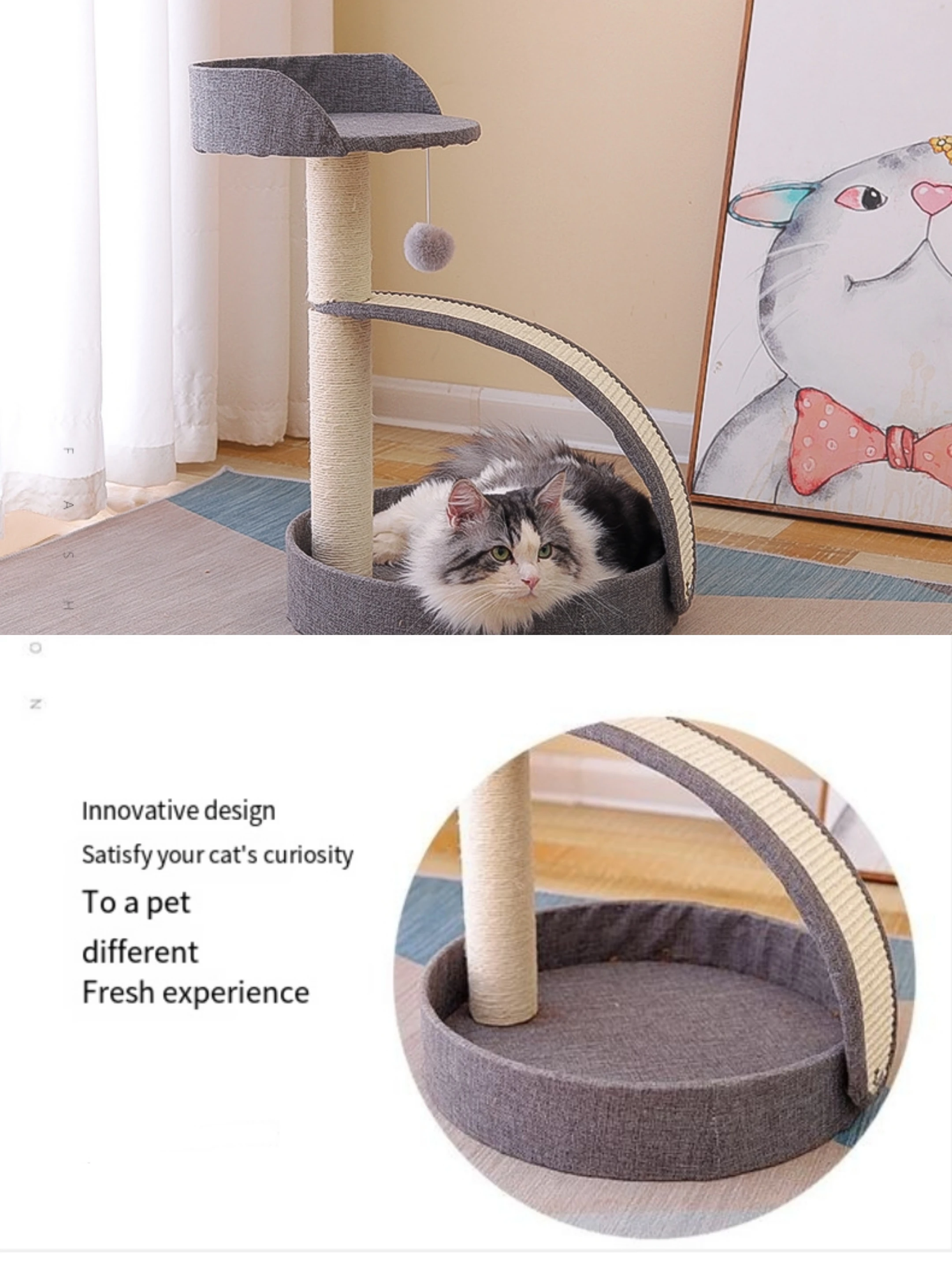 Stock Available With Highend Quality Small Grinding Claw Play Sleep