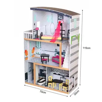 Factory Direct Sales DIY Assemble Doll House Toys Girls Pretend Play House  Game Beauty Dollhouse Furniture with Rich Accessories Dollhouse Furniture -  China Dollhouse Furniture and Girls Room price