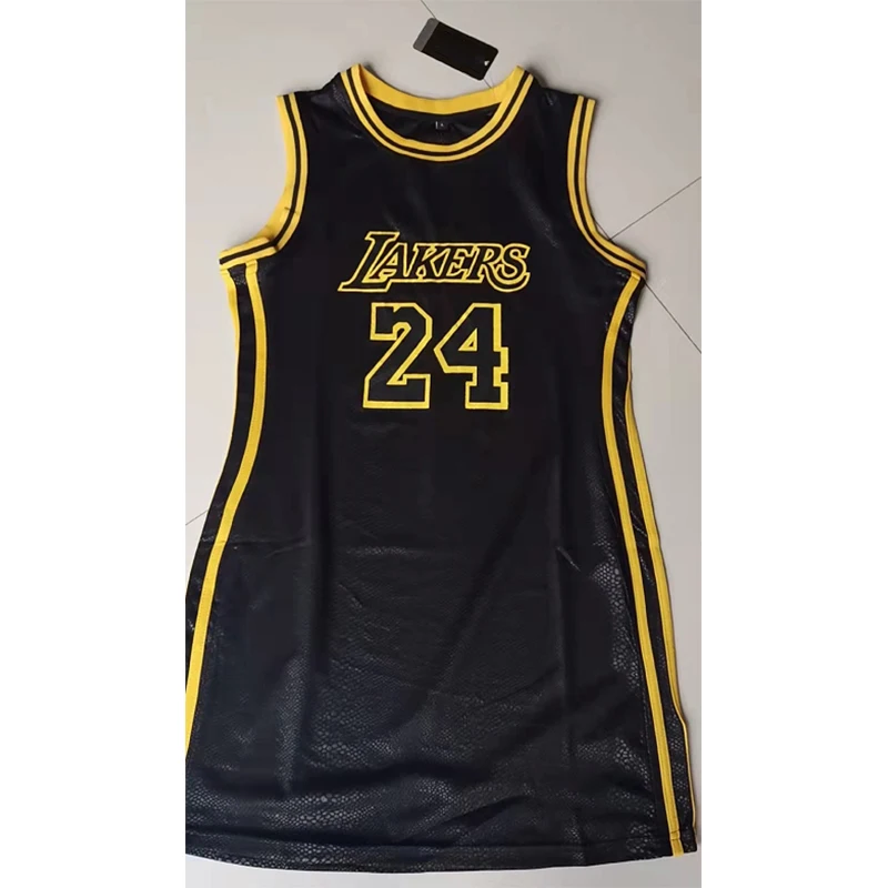 Source Wholesale #24 Bryant Basketball Jersey Dress Hot-Press High
