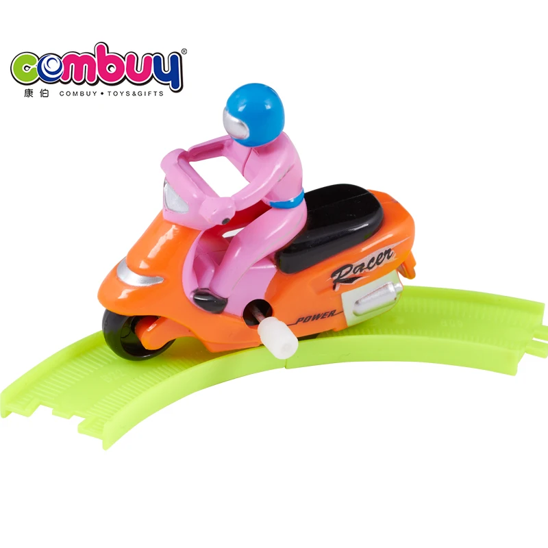 Цепная рельсовая игра мини мотоцикл игрушка небольшие заводные