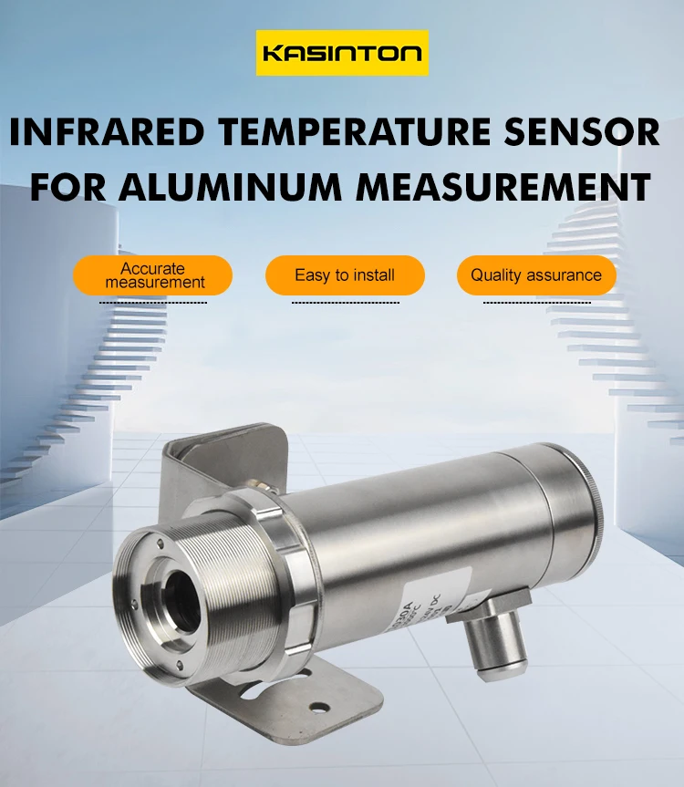 JSD-CL30120AR 300~1200℃ Measuring Aluminum Industrial Temperature Sensing Probe Infrared Temperature Sensor details