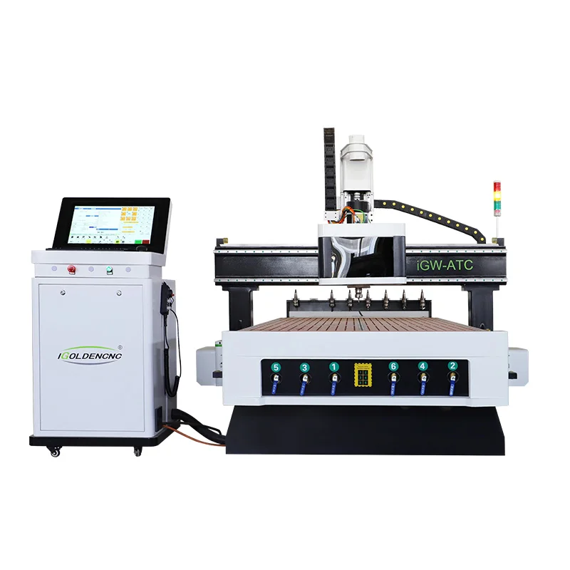 4x8 cnc router 1325 1530 wood working router machine cnc carving router machine 3 axis atc for wood work