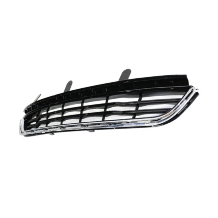 High Quality Car Accessories OEM D2BZ-17K945-BC Lower Grille with High-Gloss Black Mesh and Chrome Strip for Ford Fiesta 14-19