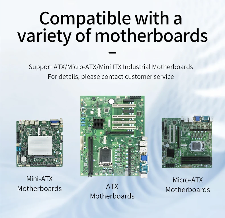 Jwipc placa-mãe industrial, 4u rack montado caixa servidor atx h81