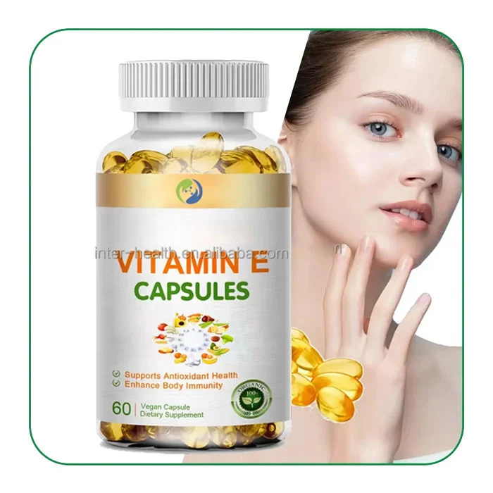 Vitamine E 1000 UI - 120 Capsules - Xemenry - Santé Peau, Cheveux, Ongles, Immunité